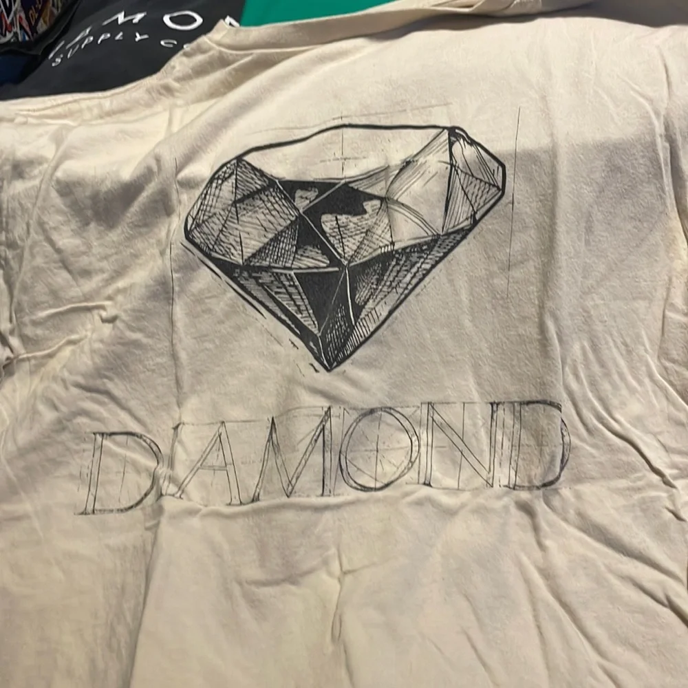 Tan long sleeve Diamond Supply shirt - Picture 1 of 2